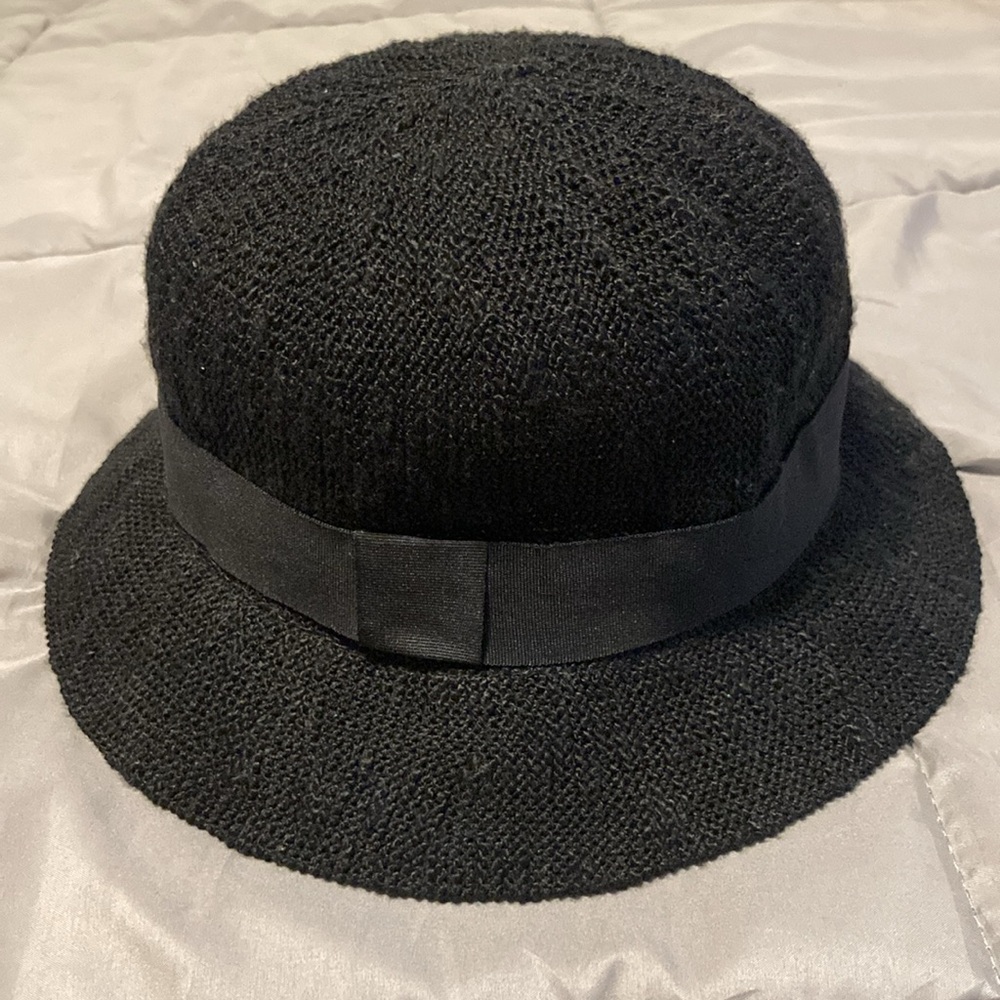 Marcus Adler New York Black Wide-Brimmed Hat